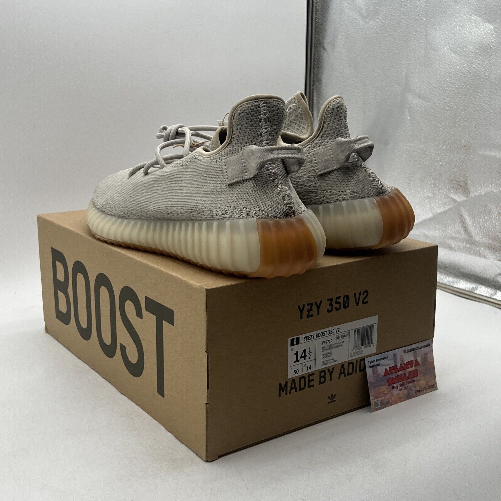 Size 14.5 - adidas Yeezy Boost 350 V2 Low Sesame (F99710)