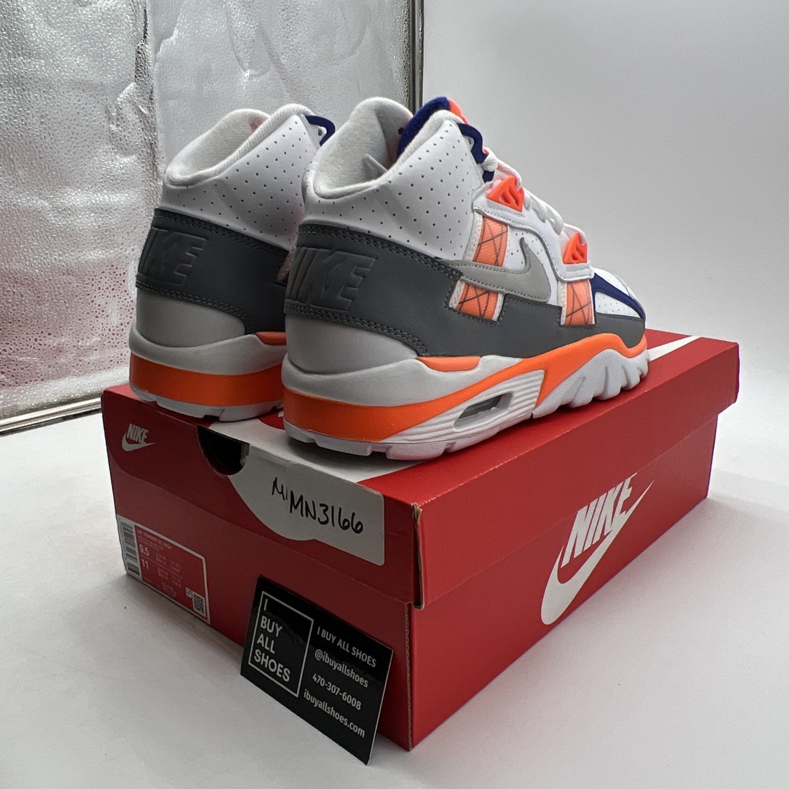 Size 9.5 - Nike Air Trainer SC High Auburn (DV2212-100)