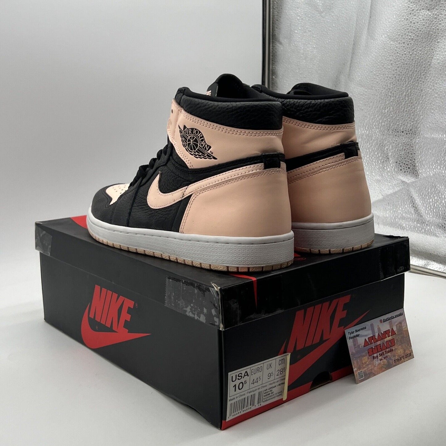 Size 10.5 - Air Jordan 1 Retro OG High Crimson Tint (555088-081)