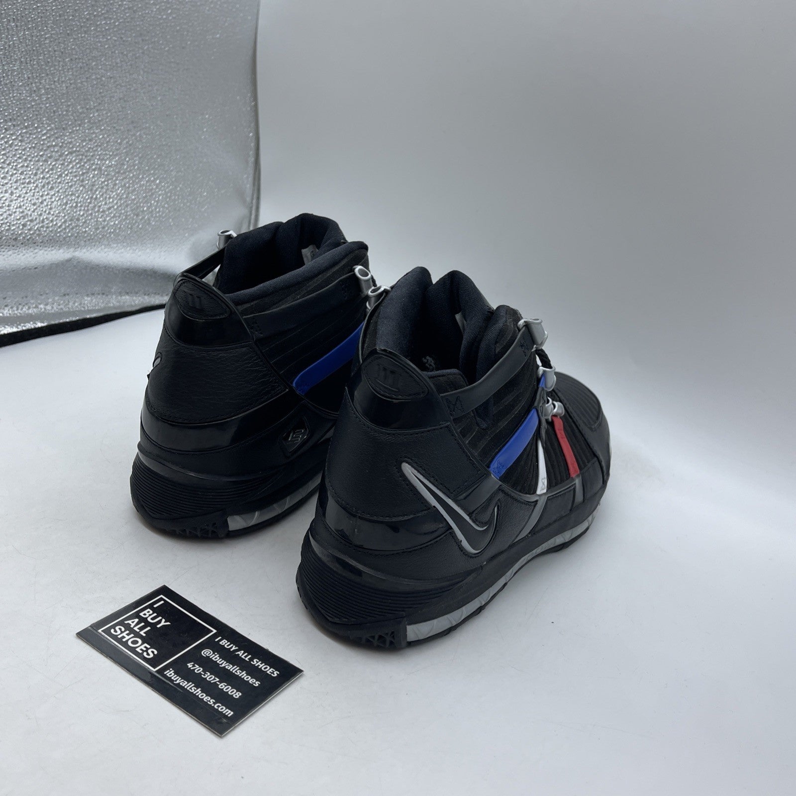 Size 9.5 - Nike Zoom LeBron 3 Retro Barbershop (DO9354-001)
