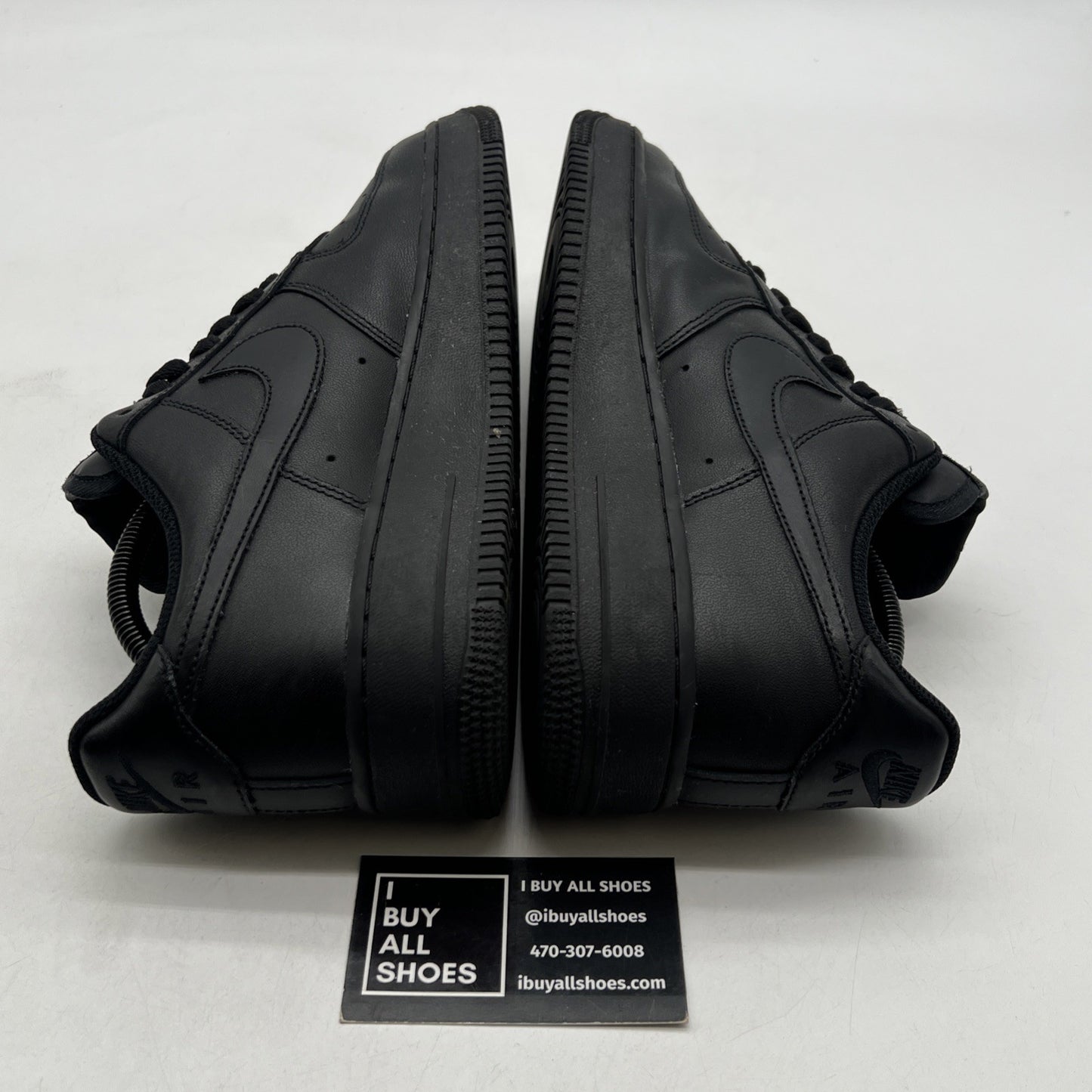Size 9 - Nike Air Force 1 '07 Low Triple Black (CW2288-001)