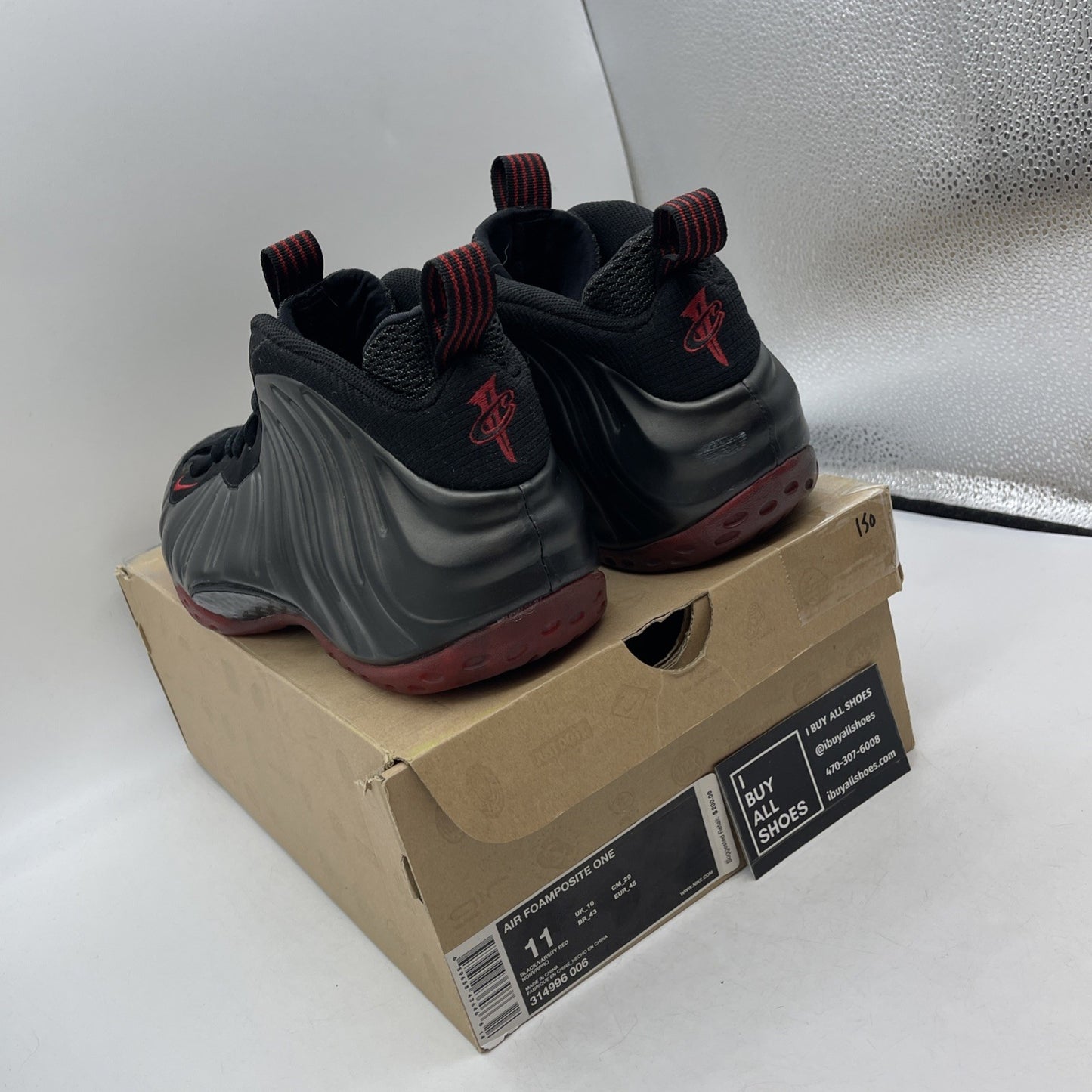 Size 11 - Nike Air Foamposite One 2010 Cough Drop (314996-006)