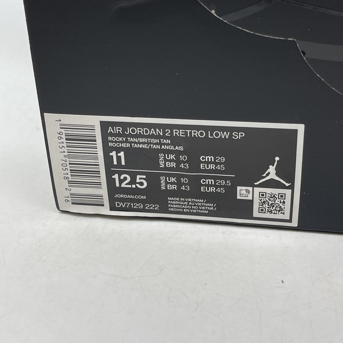 Size 11 - Nike Air Jordan 2 Retro Low SP TWO 18 DETROIT (DV7129-222)