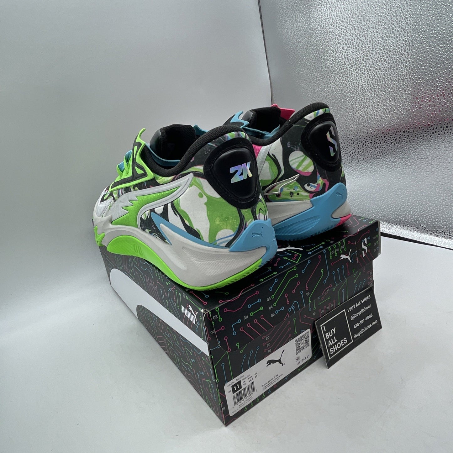 Size 11 - NBA 2K x Puma Scoot Zeros 2 Mismatched (311349-01)