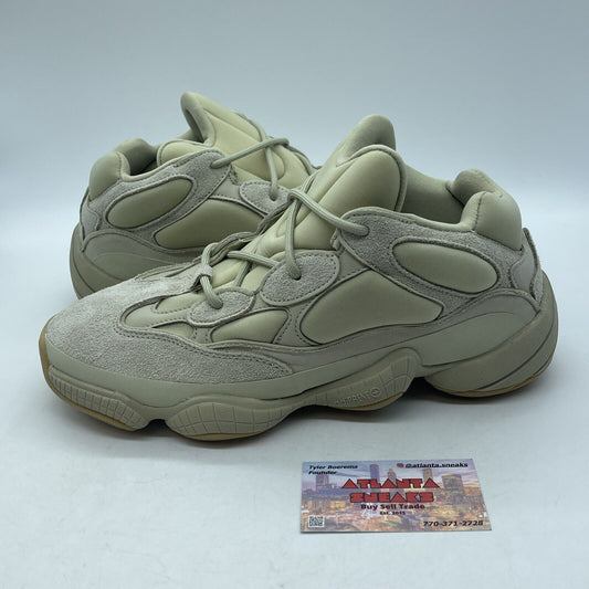 Size 10.5 - adidas Yeezy 500 Stone Brown Tan Suede (FW4839)