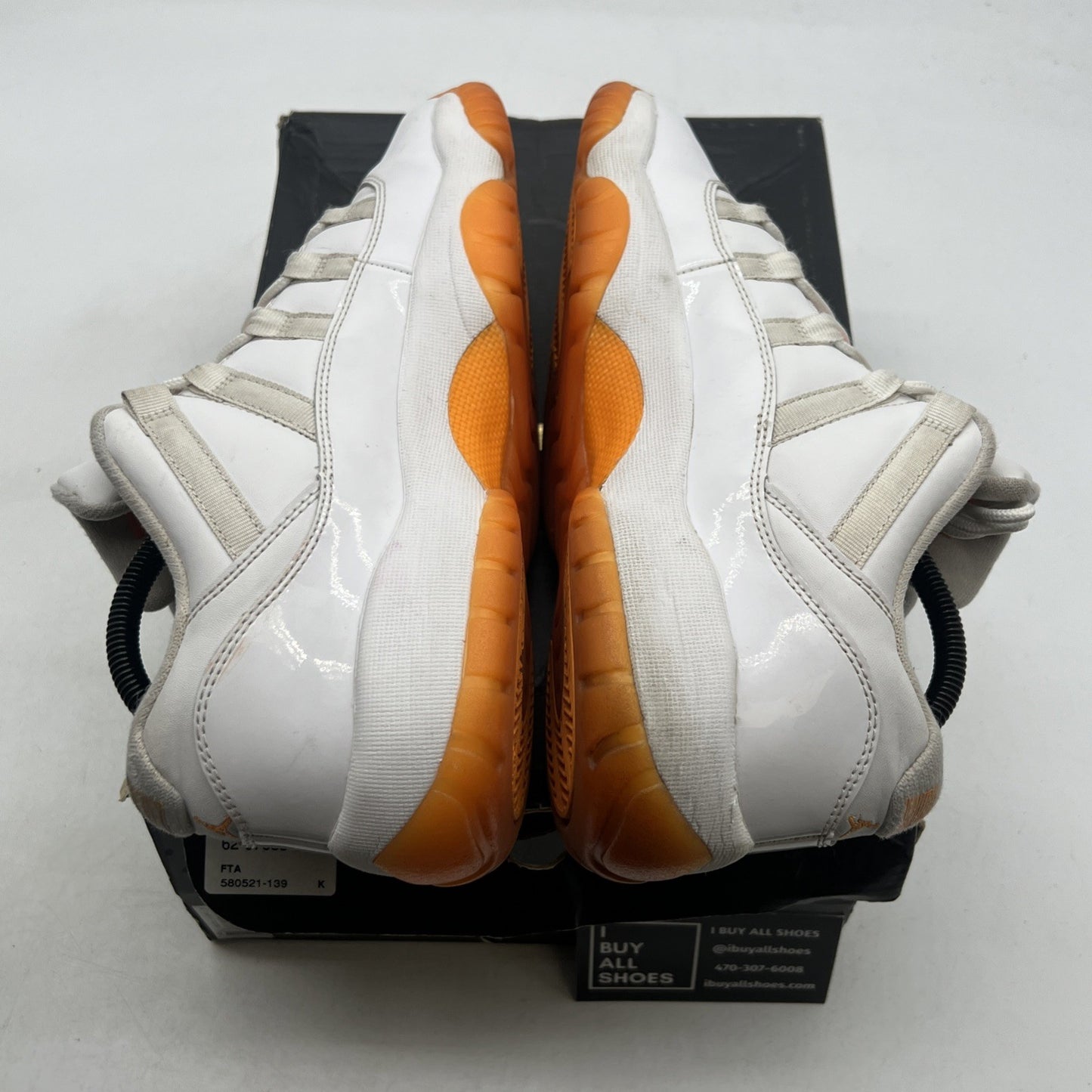 Size 8.5Y - Air Jordan Citrus 11 (580521-139)