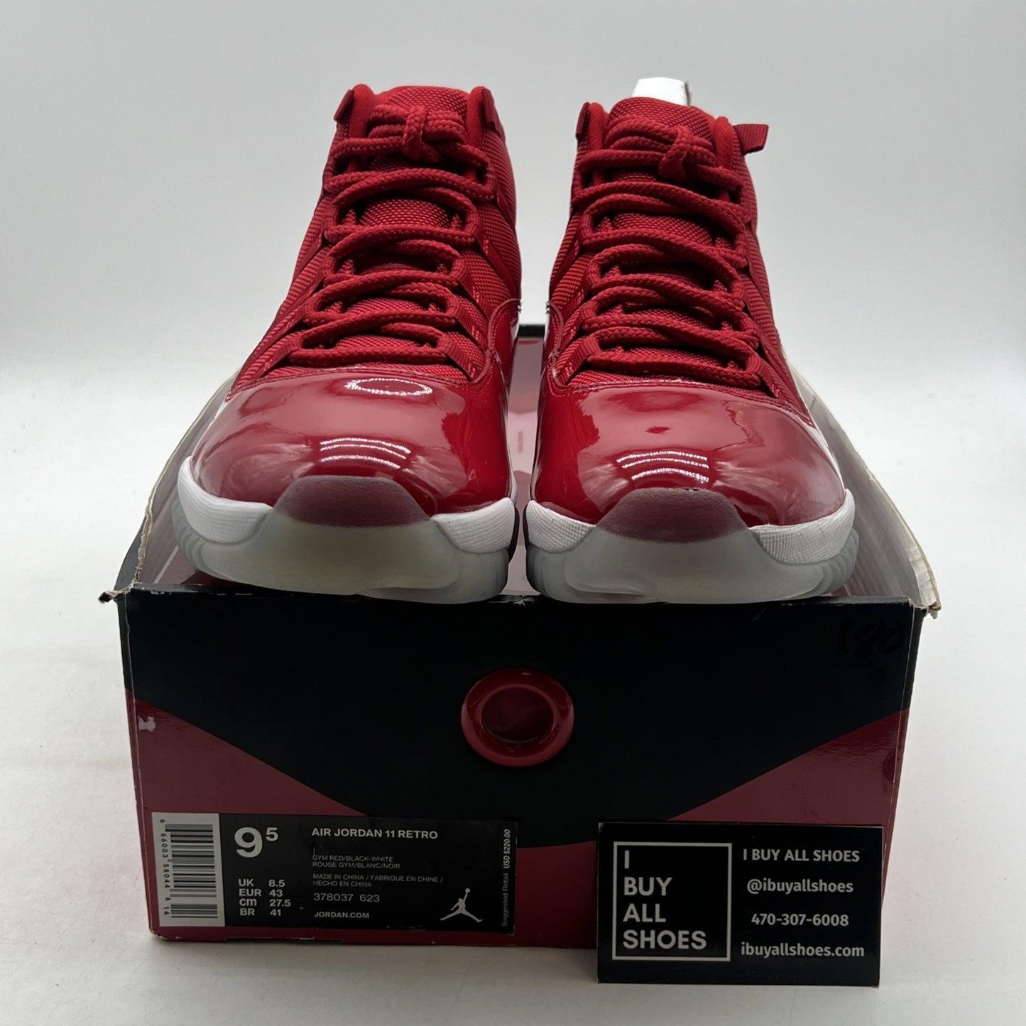 Size 9.5 - Air Jordan 11 Retro High Win Like '96 (378037-623)