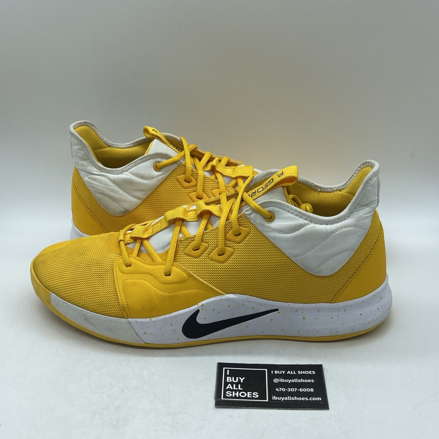 Size 15 - Nike PG 3 TB University Gold (CN9513-702)