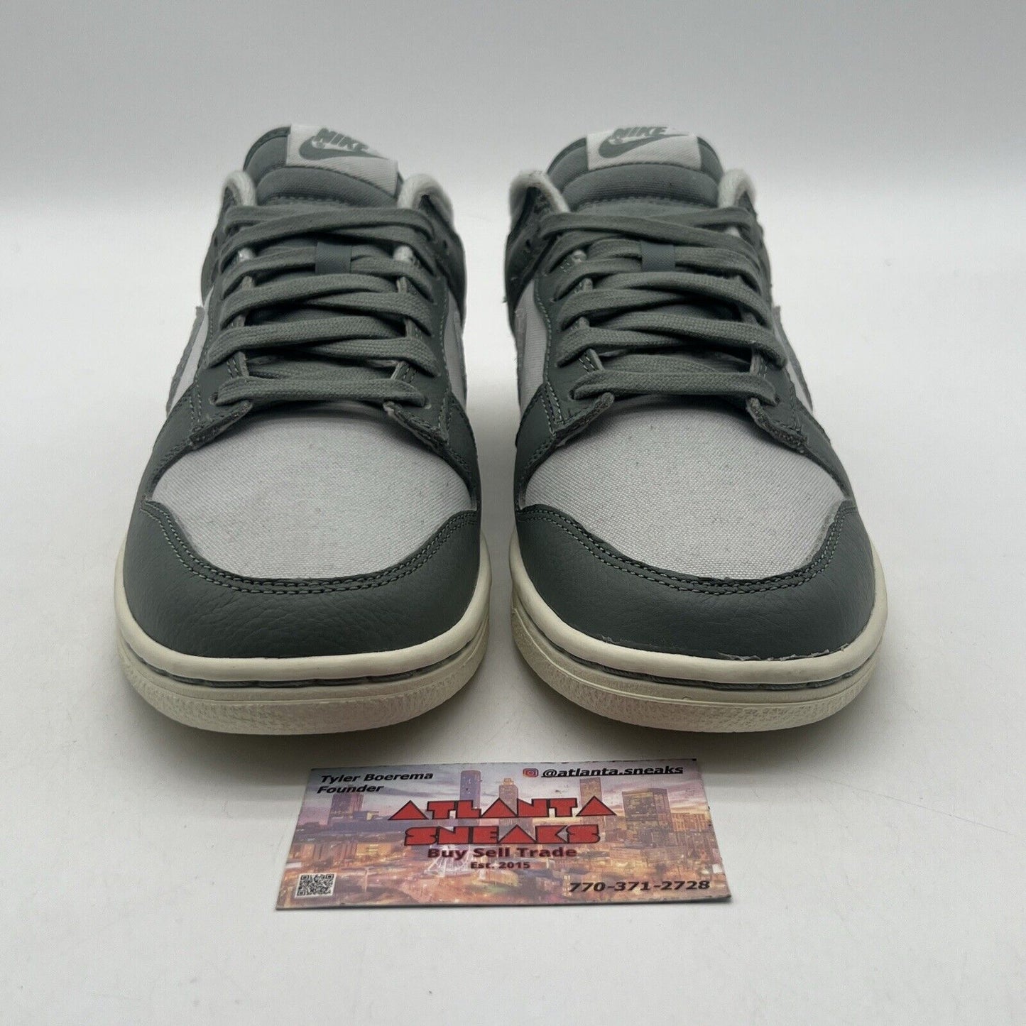 Size 8 - Nike Dunk Low Mica Green White Leather (DV7212-300)