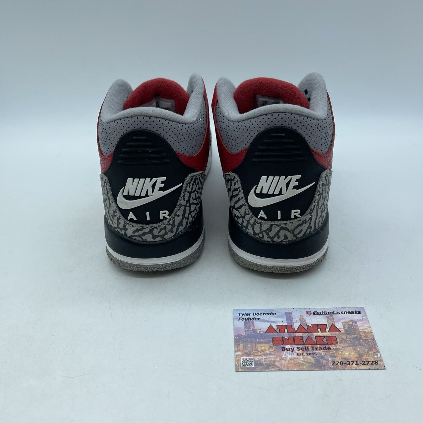 Size 5Y - Jordan 3 Retro SE Mid Unite White Grey Red Leather Suede (CQ0488-600)