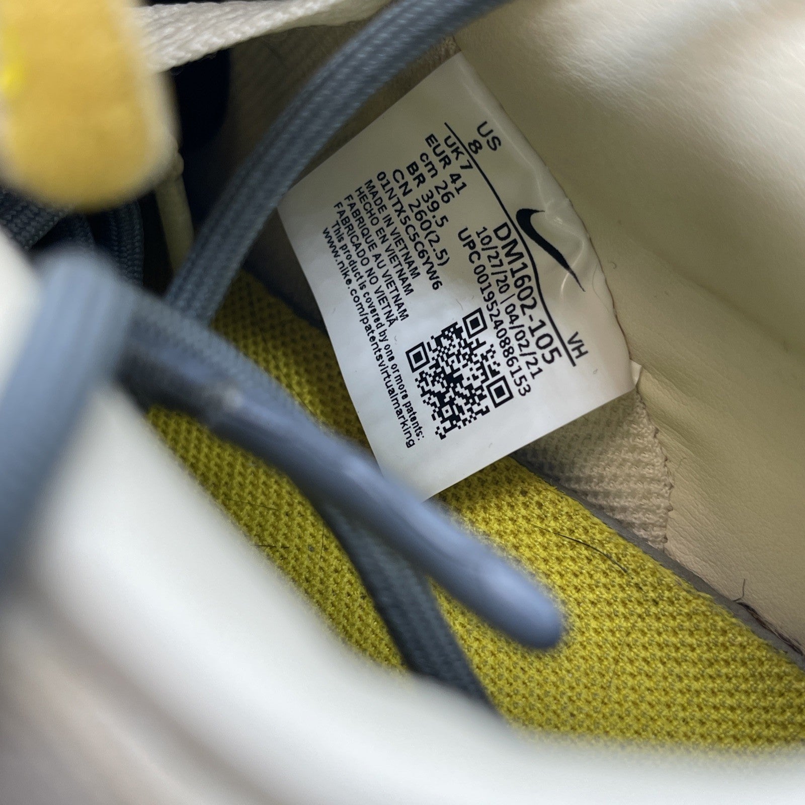 Size 8 - Nike Off-White x Dunk Low Lot 41 of 50 Grey Leather (DM1602-105)