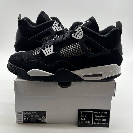 Size 13 - Air Jordan 4 Retro White Thunder (FQ8138-001)