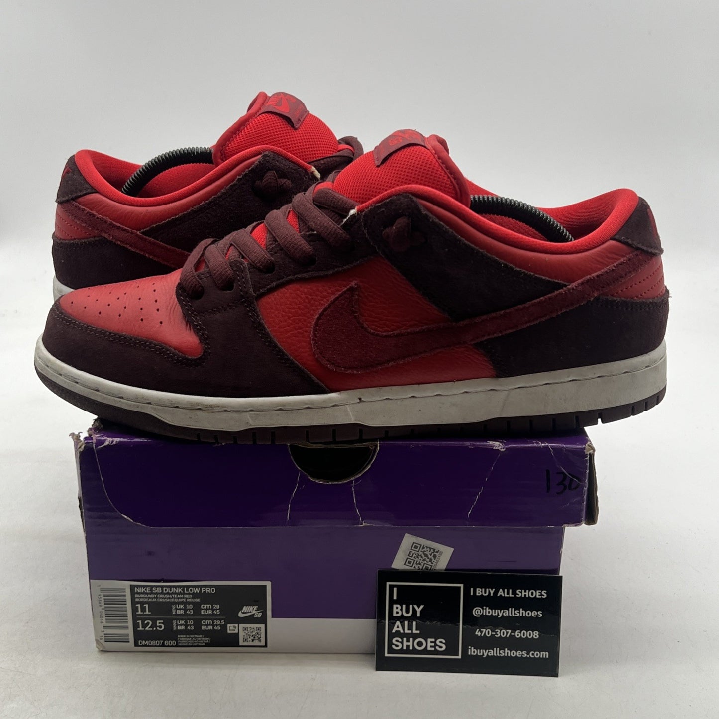 Size 11 - Nike Dunk Pro SB Low Fruity Pack - Cherry (DM0807-600)