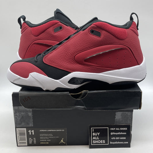 Size 11 - Air Jordan Jumpman Quick 23 Gym Red Black (AH8109-600)