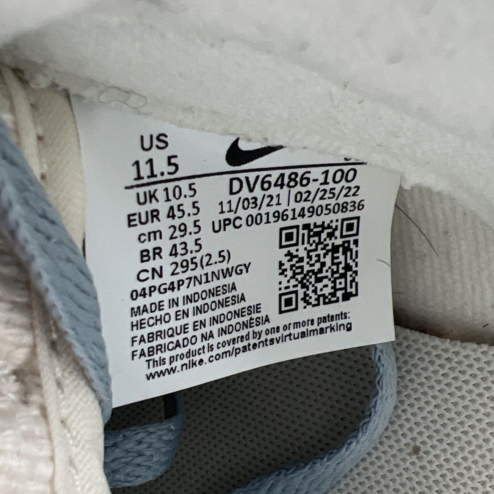 Size 11.5 - Nike Dunk Low Oxidized Pastels (DV6486-100)