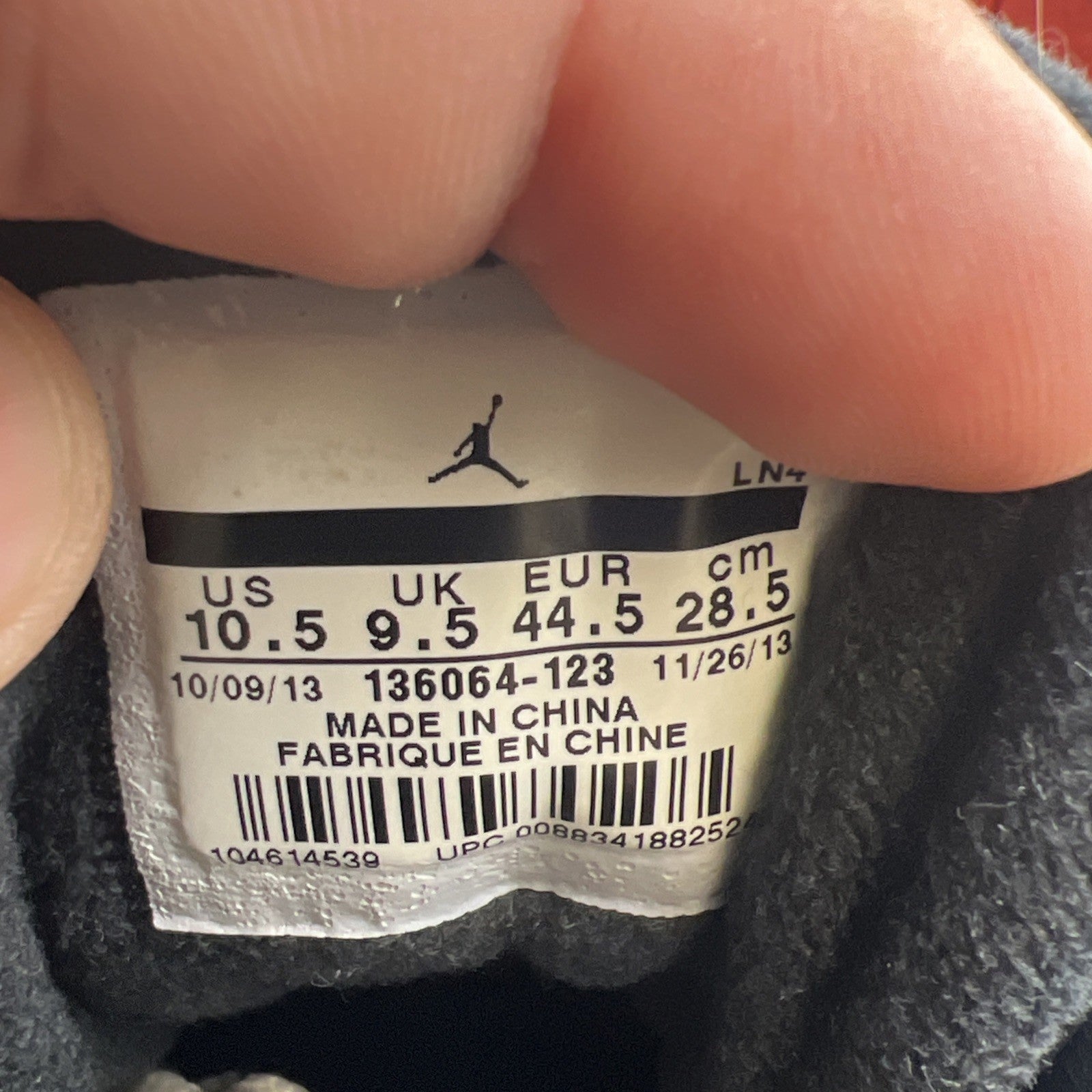 Size 10.5 - Air Jordan 3 Retro Infrared 23 (136064-123)