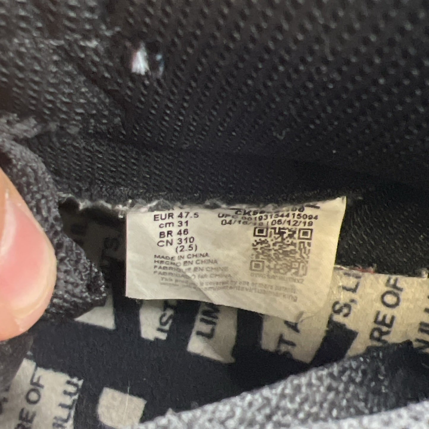 Size 13 - Air Jordan 1 Retro OG High Fearless (CK5666-100)