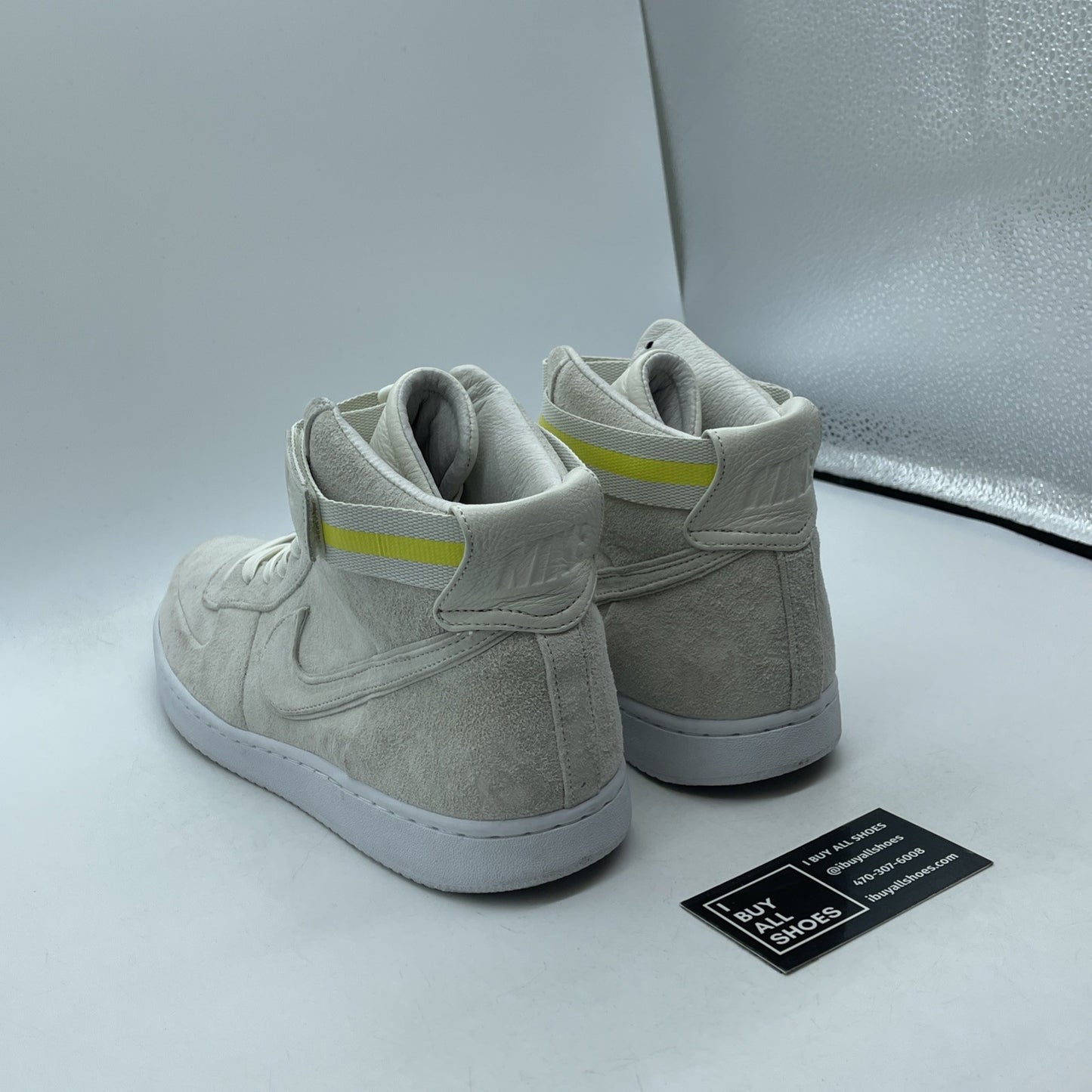 Size 10 - John Elliott x NikeLab Vandal High Sail Suede Leather (AH7171-101)