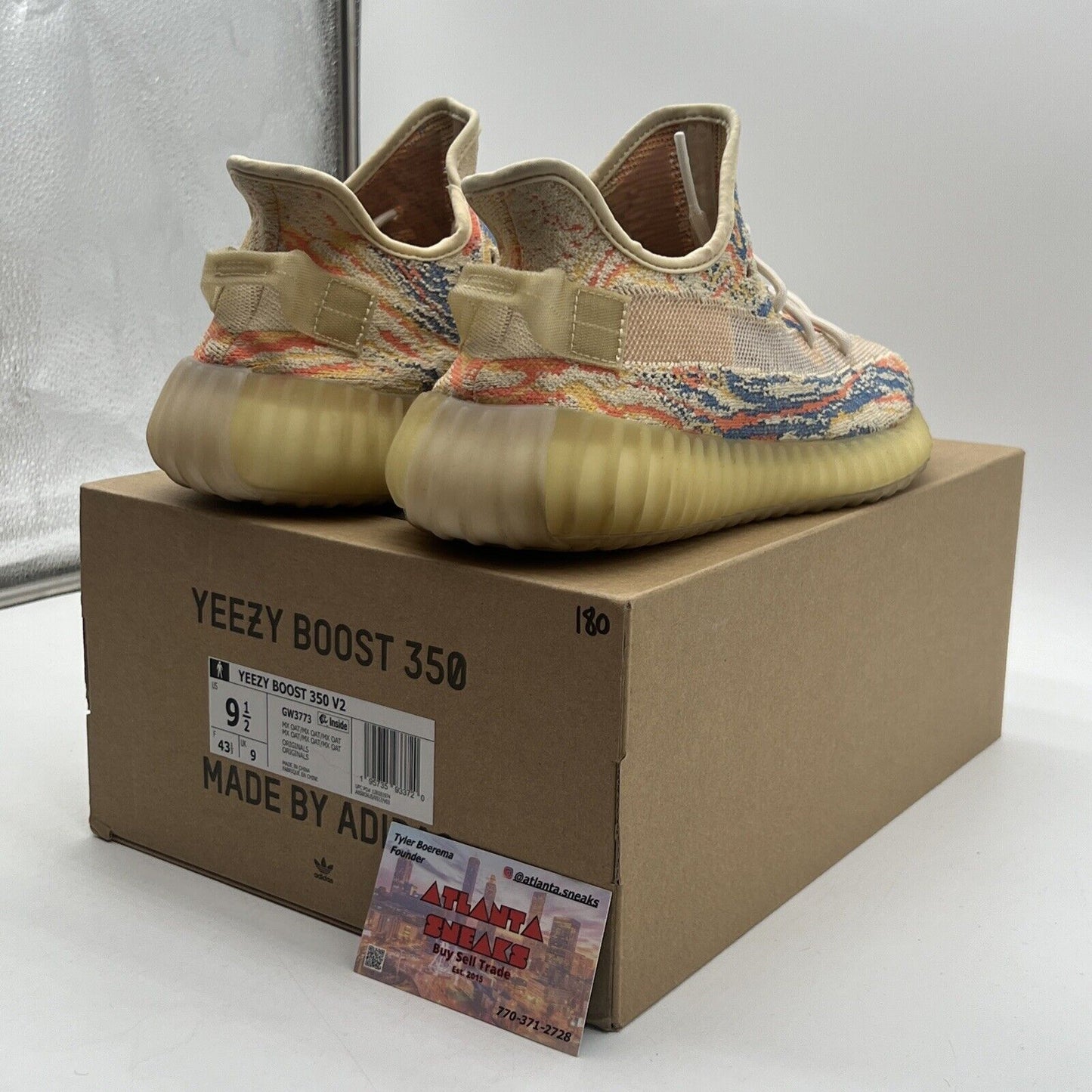 Size 9.5 - adidas Yeezy Boost 350 V2 Low MX Oat (GW3773)