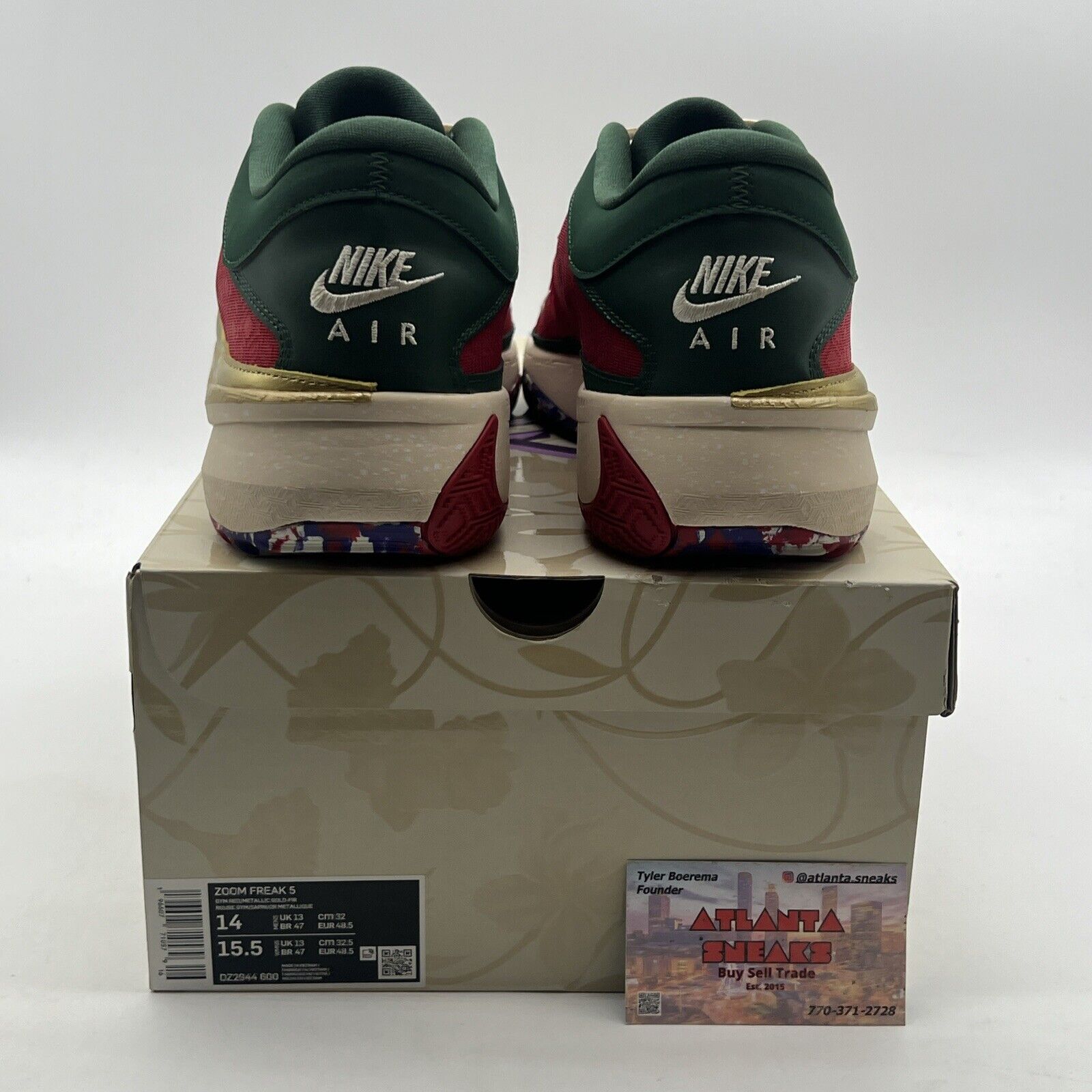 Size 14 - Nike Zoom Freak 5 NRG Keep It A Buck (DZ2944-600)