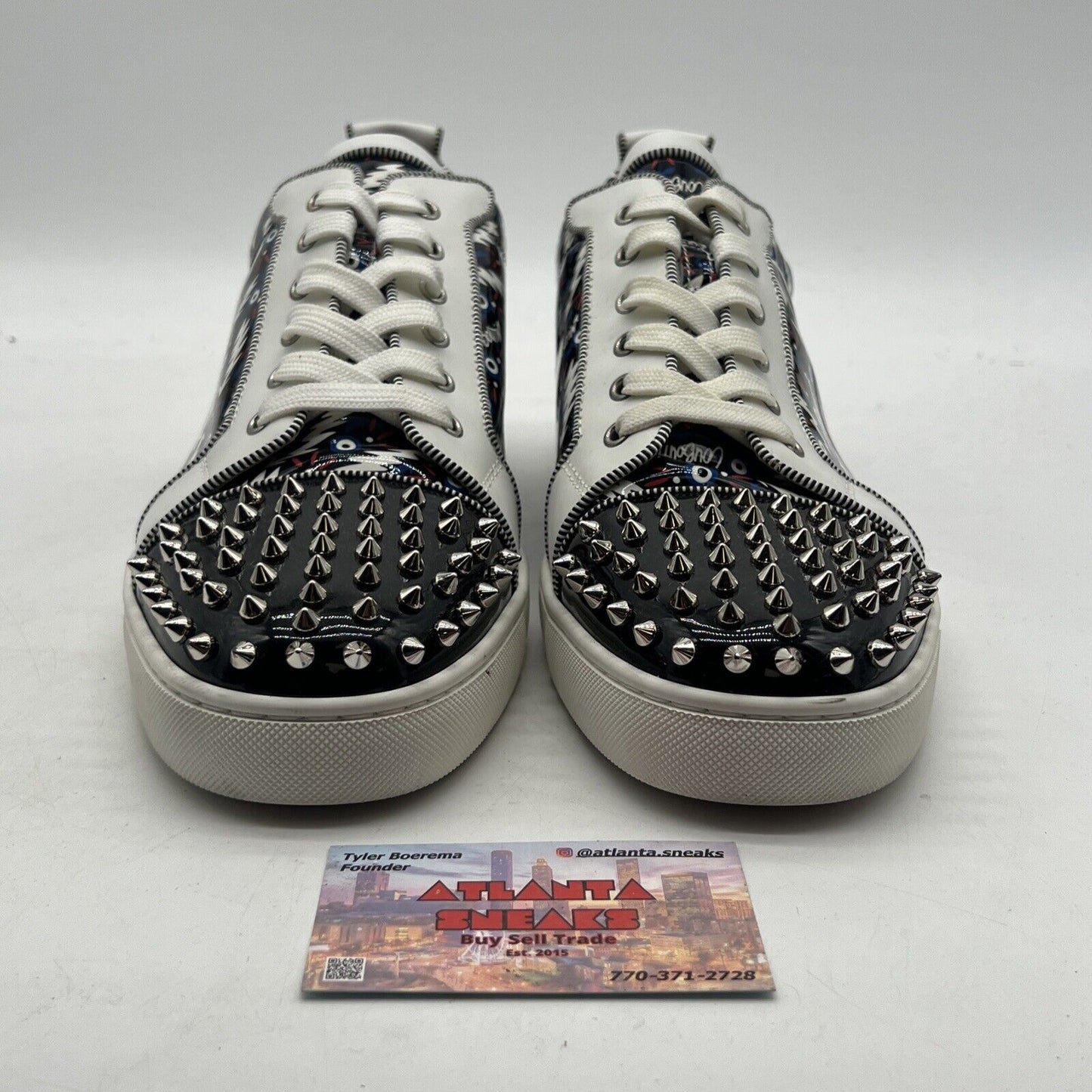 Size 12.5 - Christian Louboutin Louis Junior Spikes
