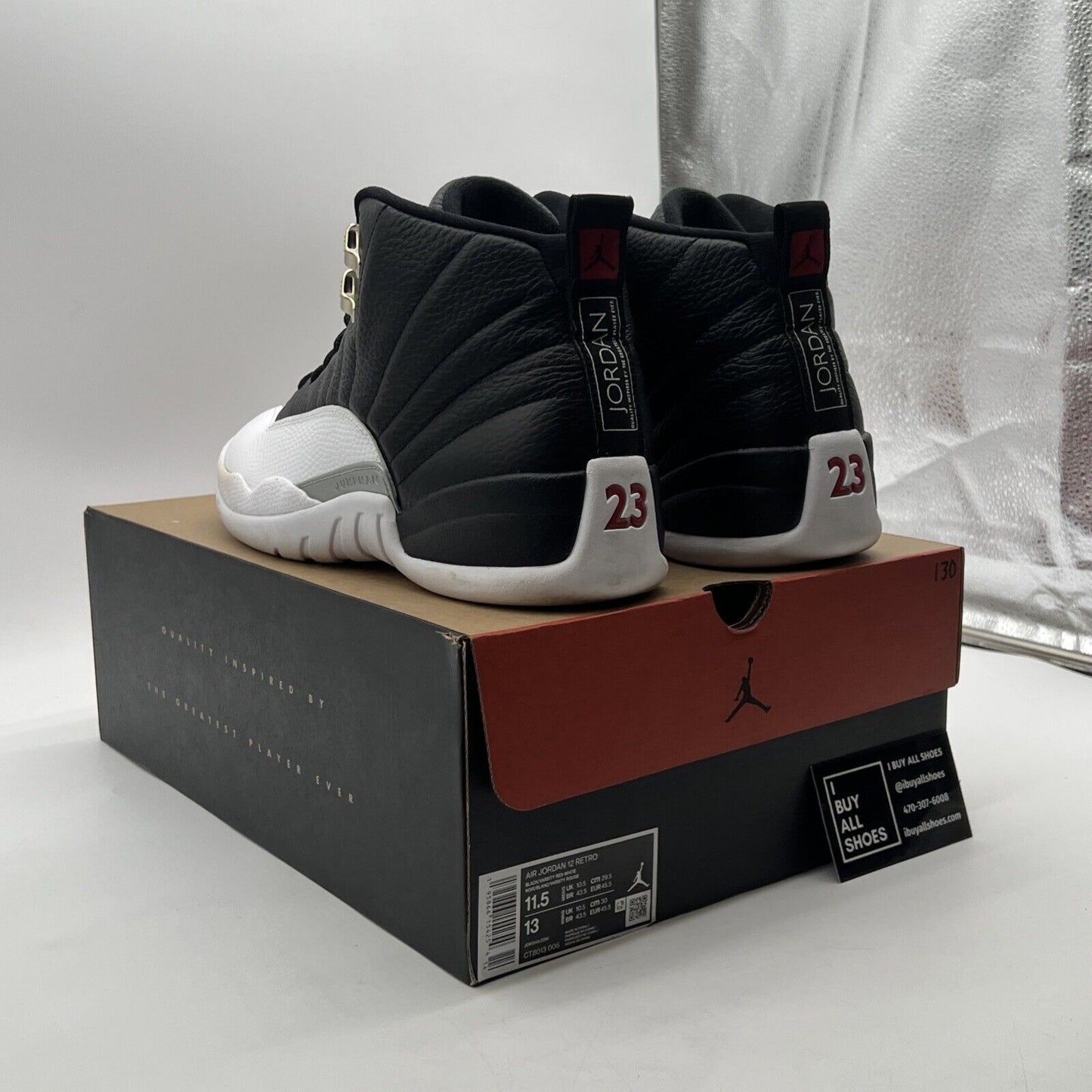 Size 11.5 - Air Jordan 12 Retro Mid Playoff (CT8013-006)