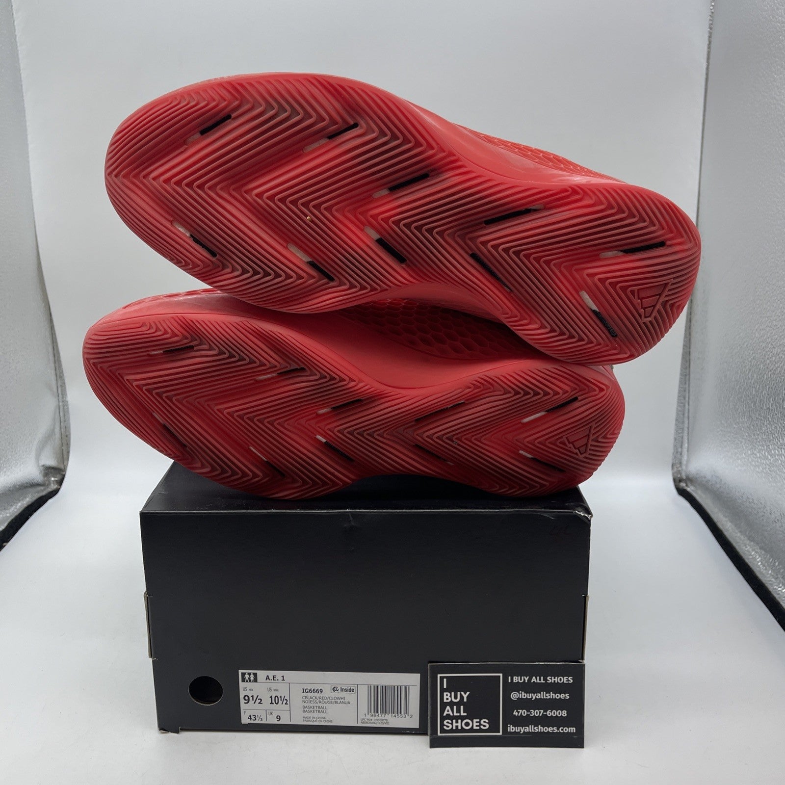 Size 9.5 - adidas AE 1 Pure Ruby (IG6669 IG6669)