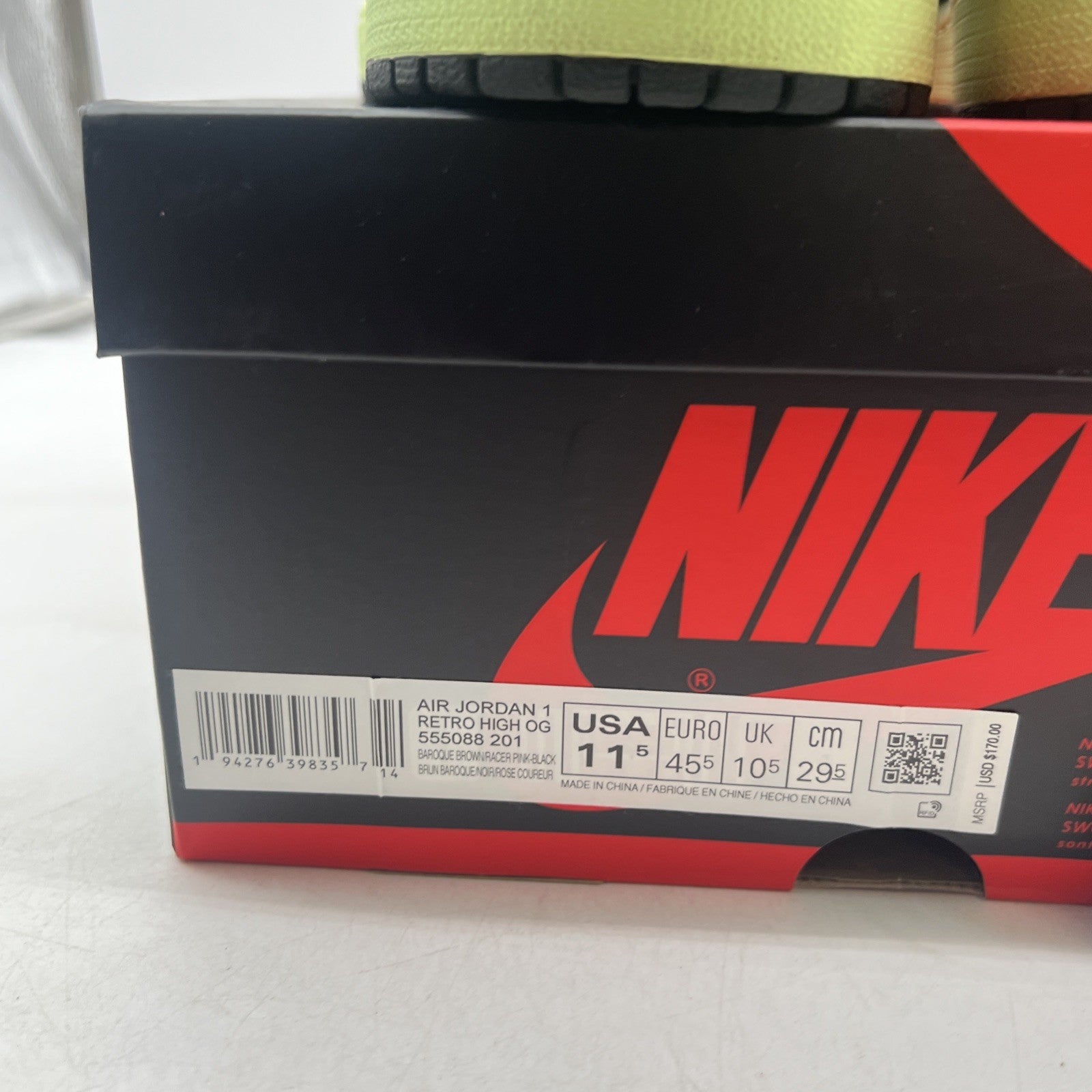 Size 11.5 - Air Jordan 1 Retro High Tokyo Bio Hack (555088-201)