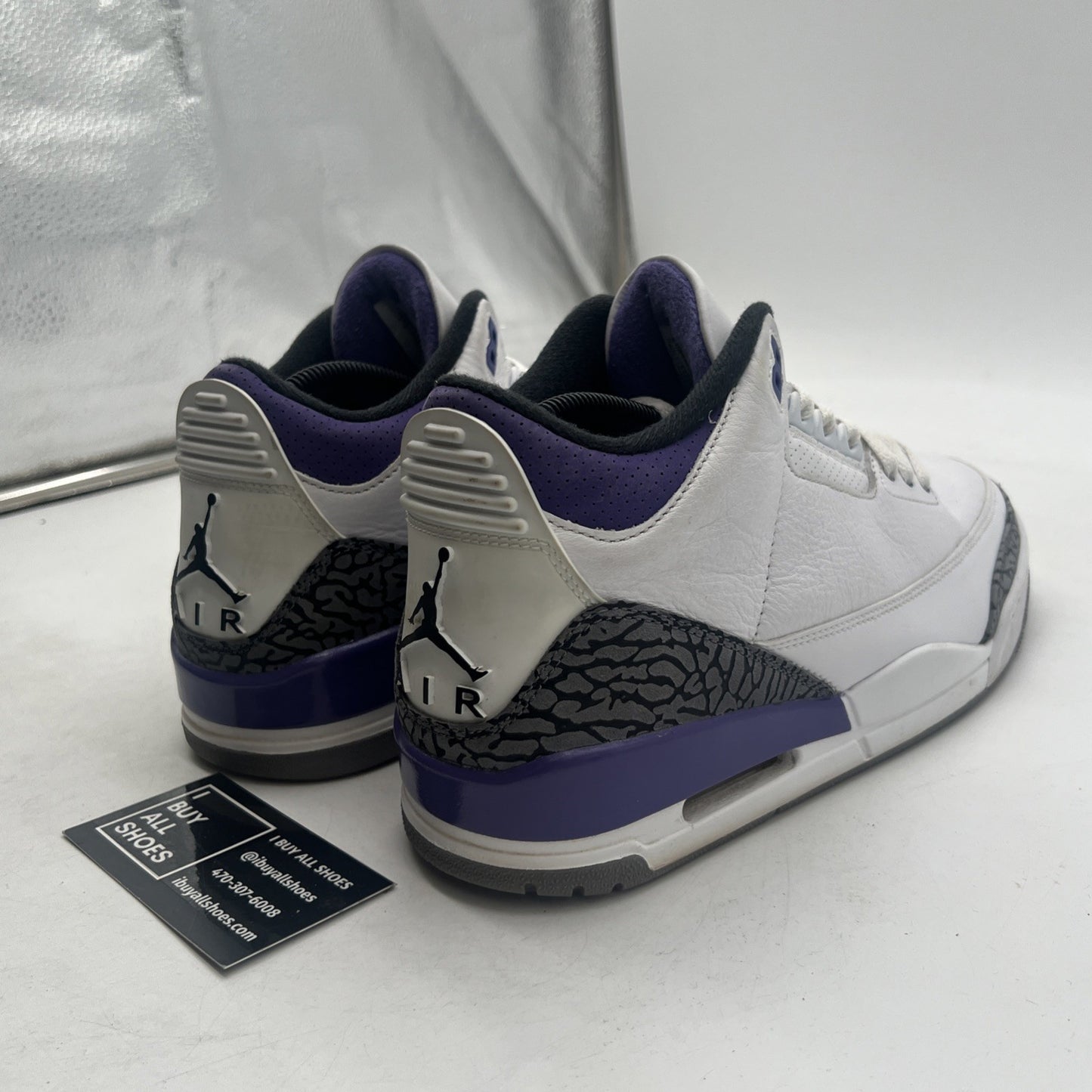 Size 9.5 - Air Jordan 3 Retro Mid Dark Iris (CT8532-105)