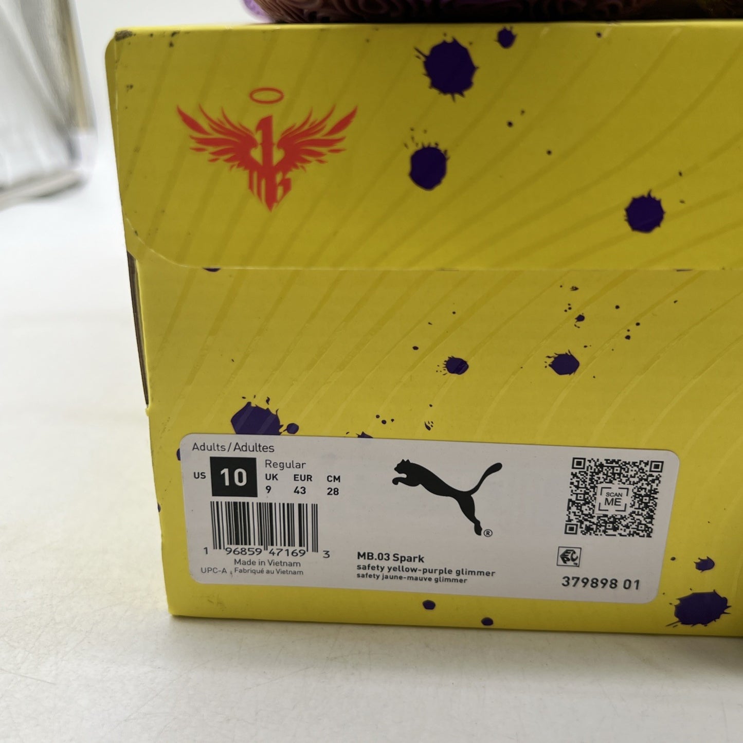 Size 10 - PUMA MB.03 Spark - (379898-01)