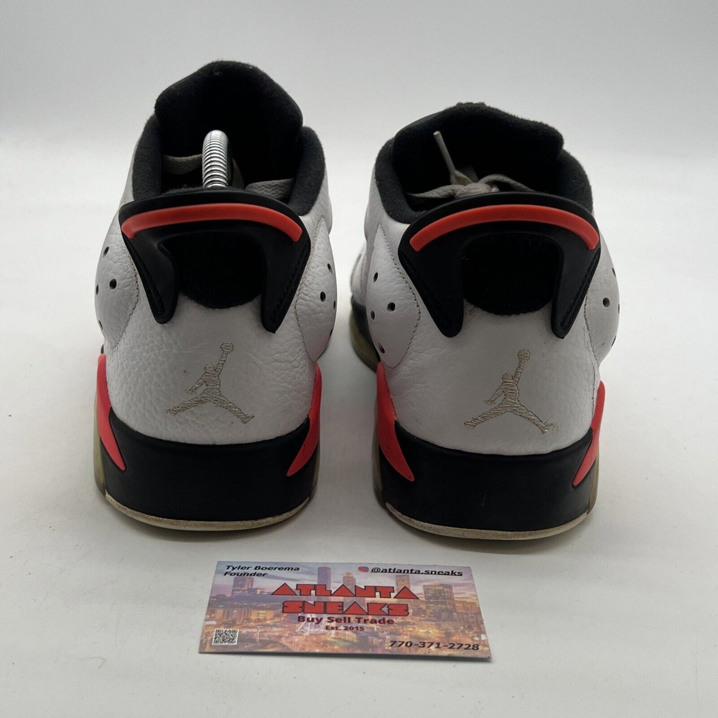 Size 12 - Air Jordan 6 Low White Infrared (304401-123)