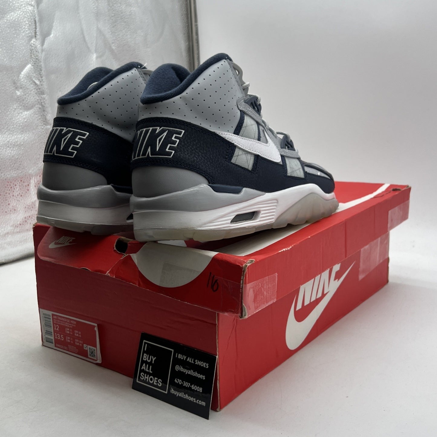 Size 12 - Nike Air Trainer SC High Georgetown (DM8320-001)