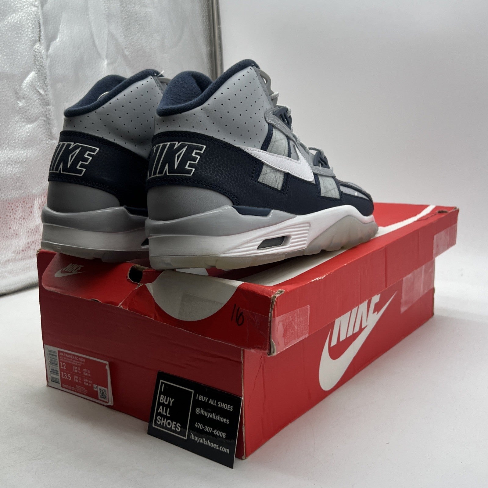 Size 12 - Nike Air Trainer SC High Georgetown (DM8320-001)