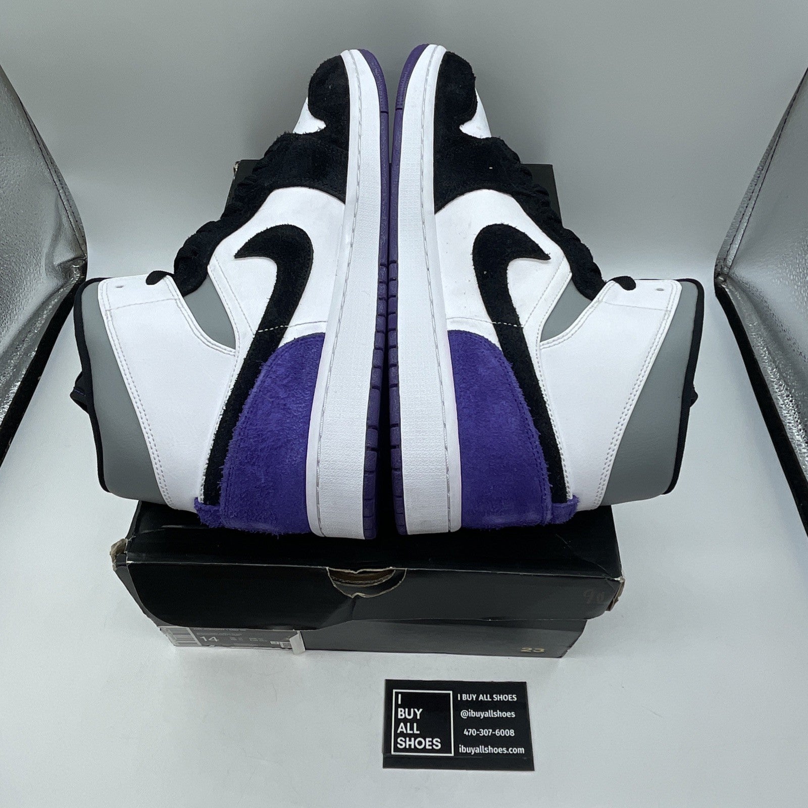 Size 14 - Air Jordan 1 SE Mid Varsity Purple (852542-105)