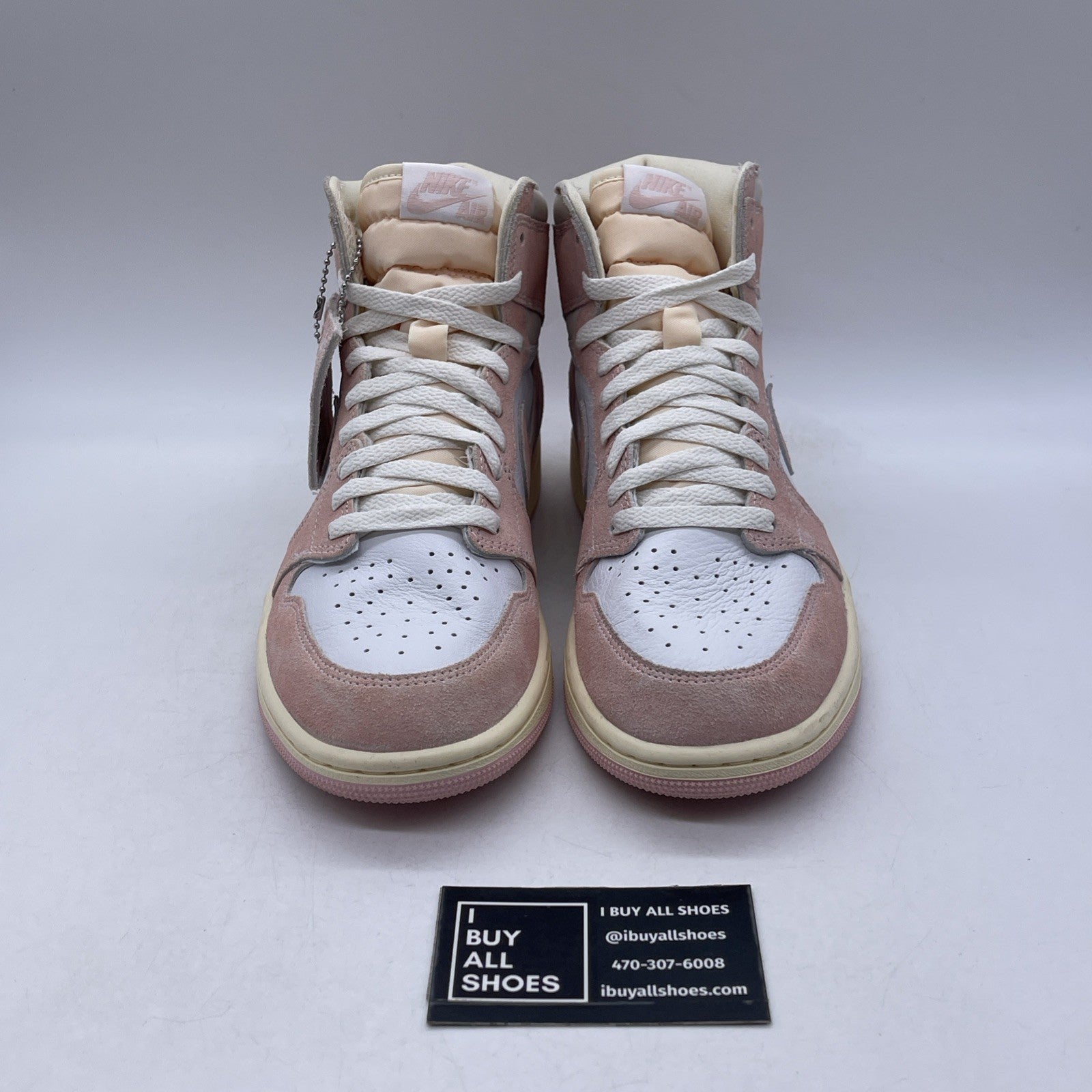 Size 9.5W - Air Jordan 1 Retro OG High Washed Pink (FD2596-600)