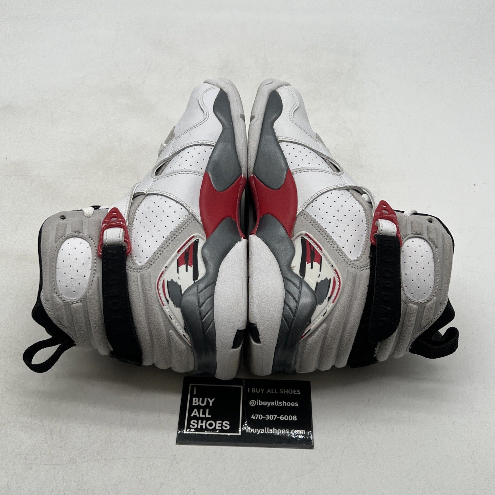 Size 6Y - Air Jordan 8 Retro White 2013 (305368-103)