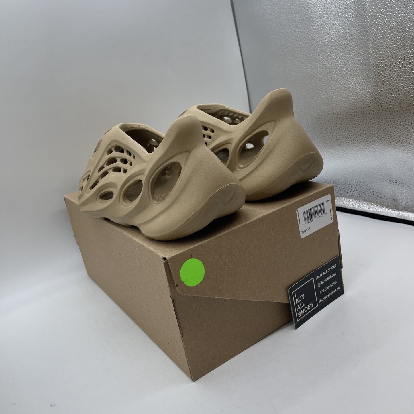 Size 10 - adidas Yeezy Foam RNNR Ochre Brown (GW3354)