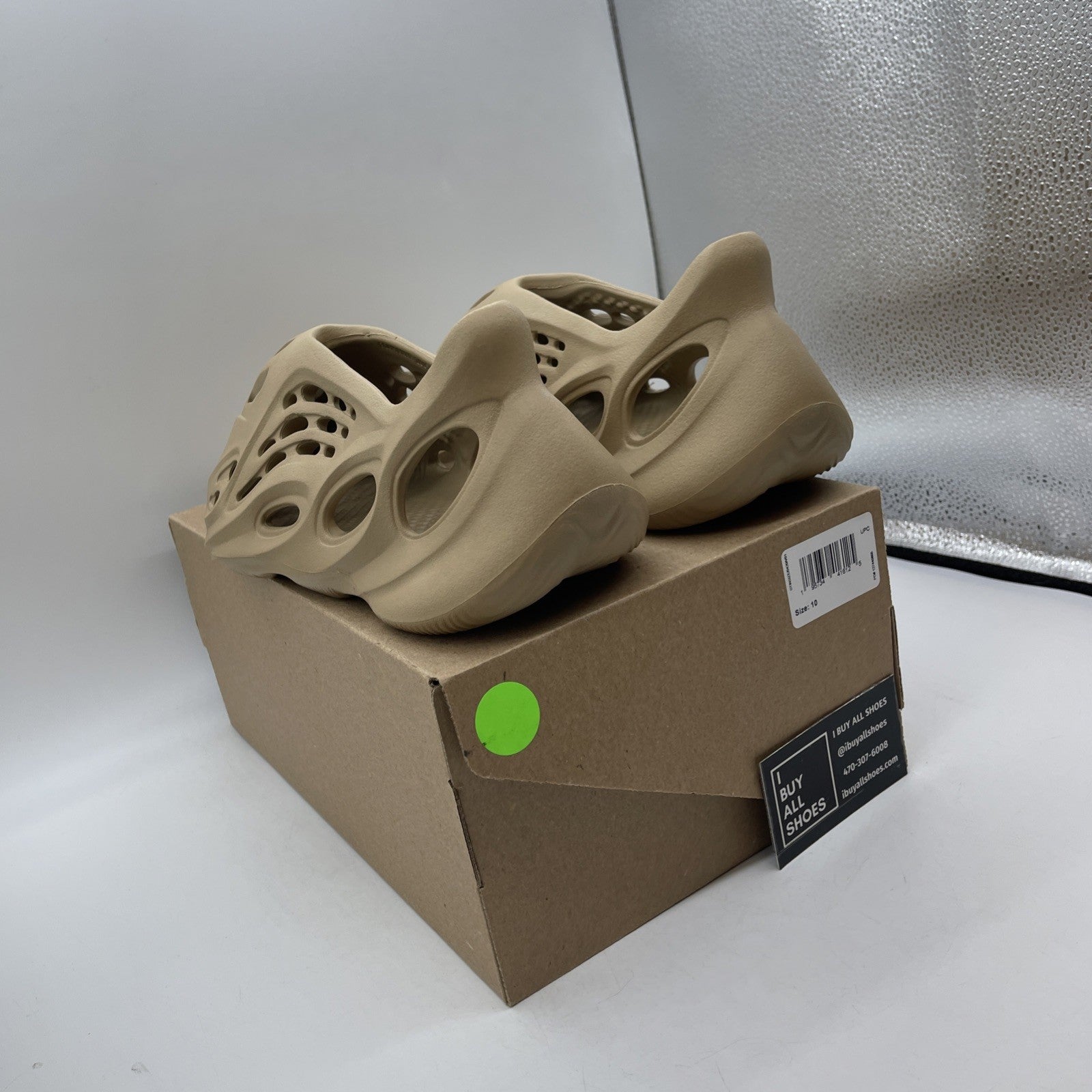 Size 10 - adidas Yeezy Foam RNNR Ochre Brown (GW3354)