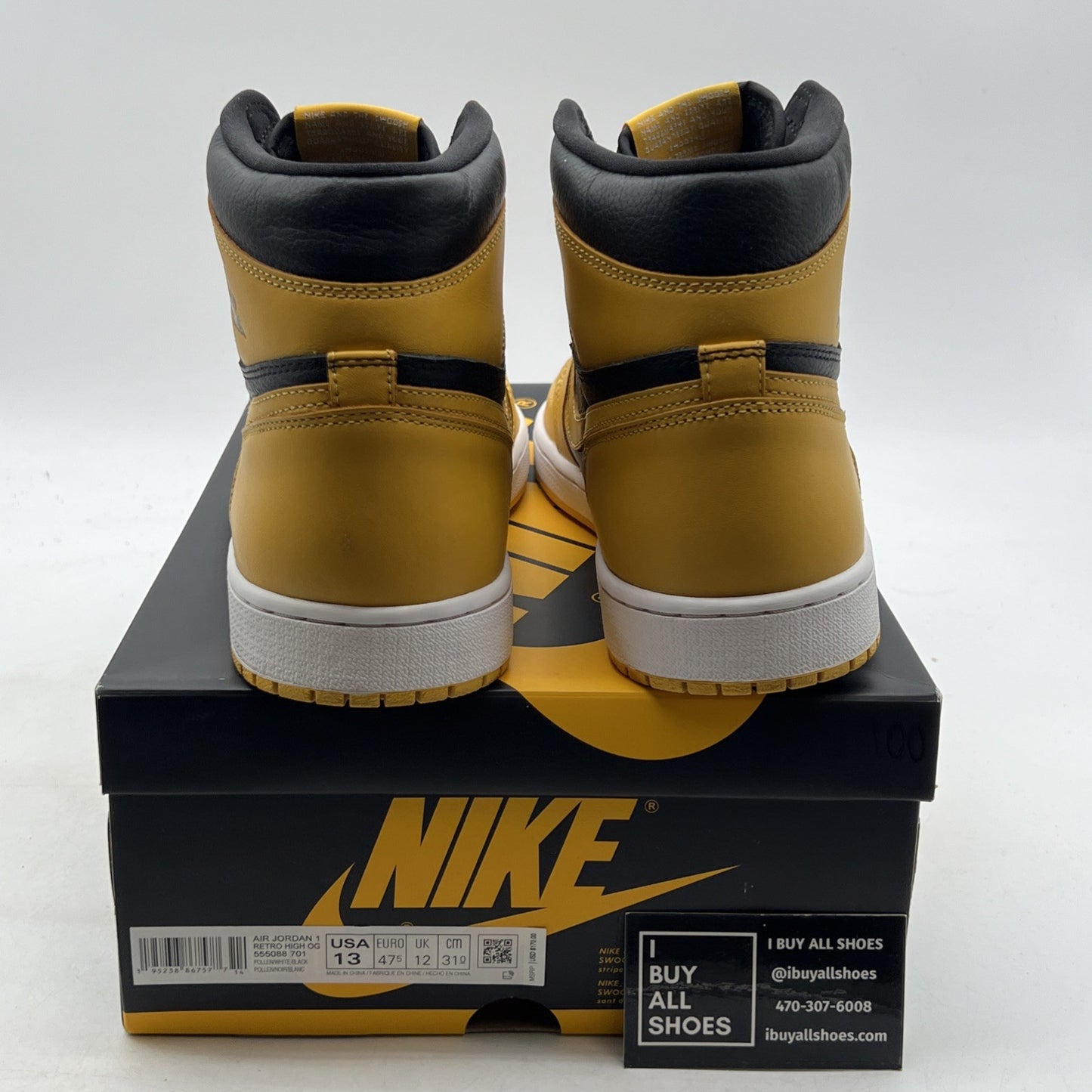 Size 13 - Air Jordan 1 Retro OG High Pollen (555088-701)
