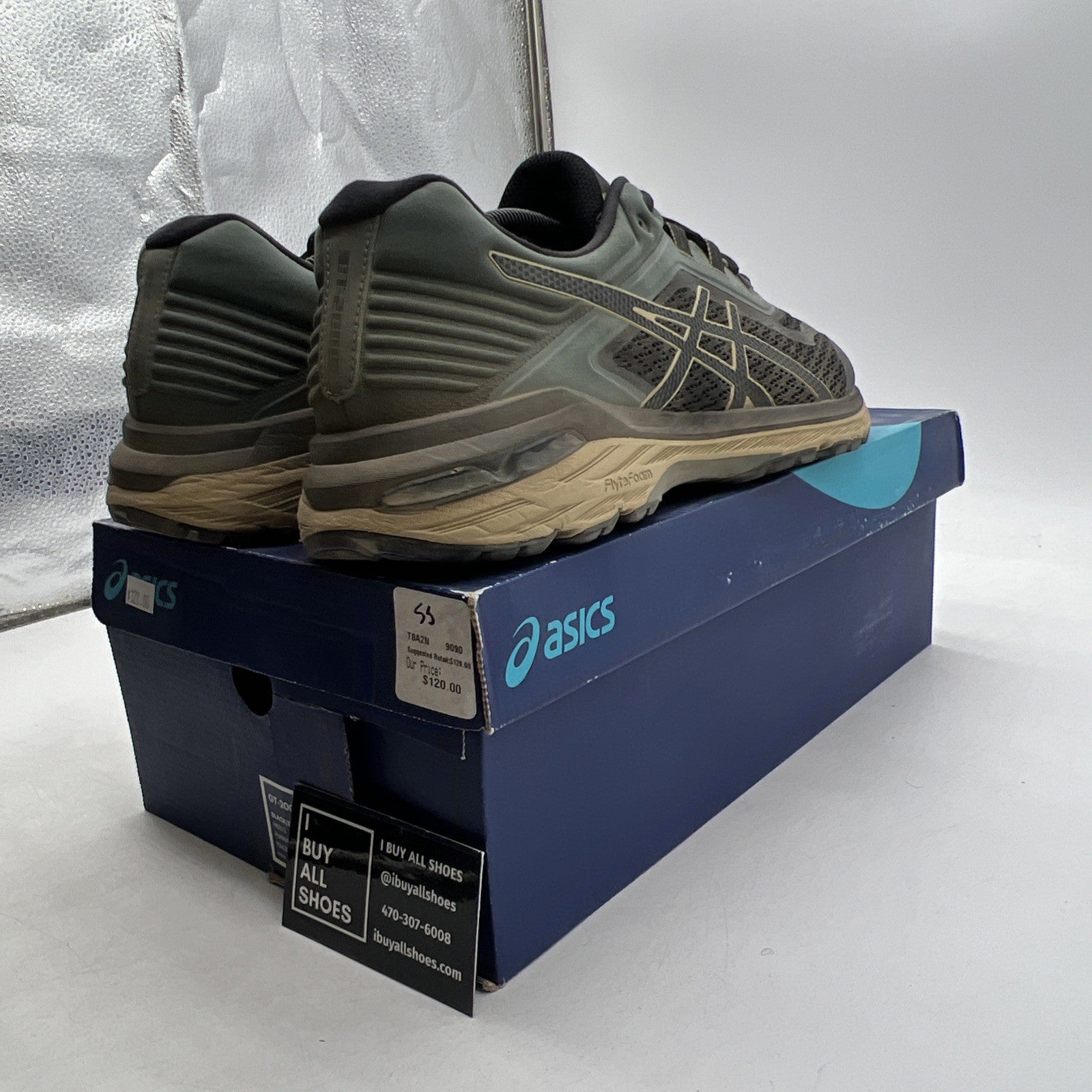 Size 11.5 - Asics GT 2000 6 Dark Forest (T8A2N-9090)