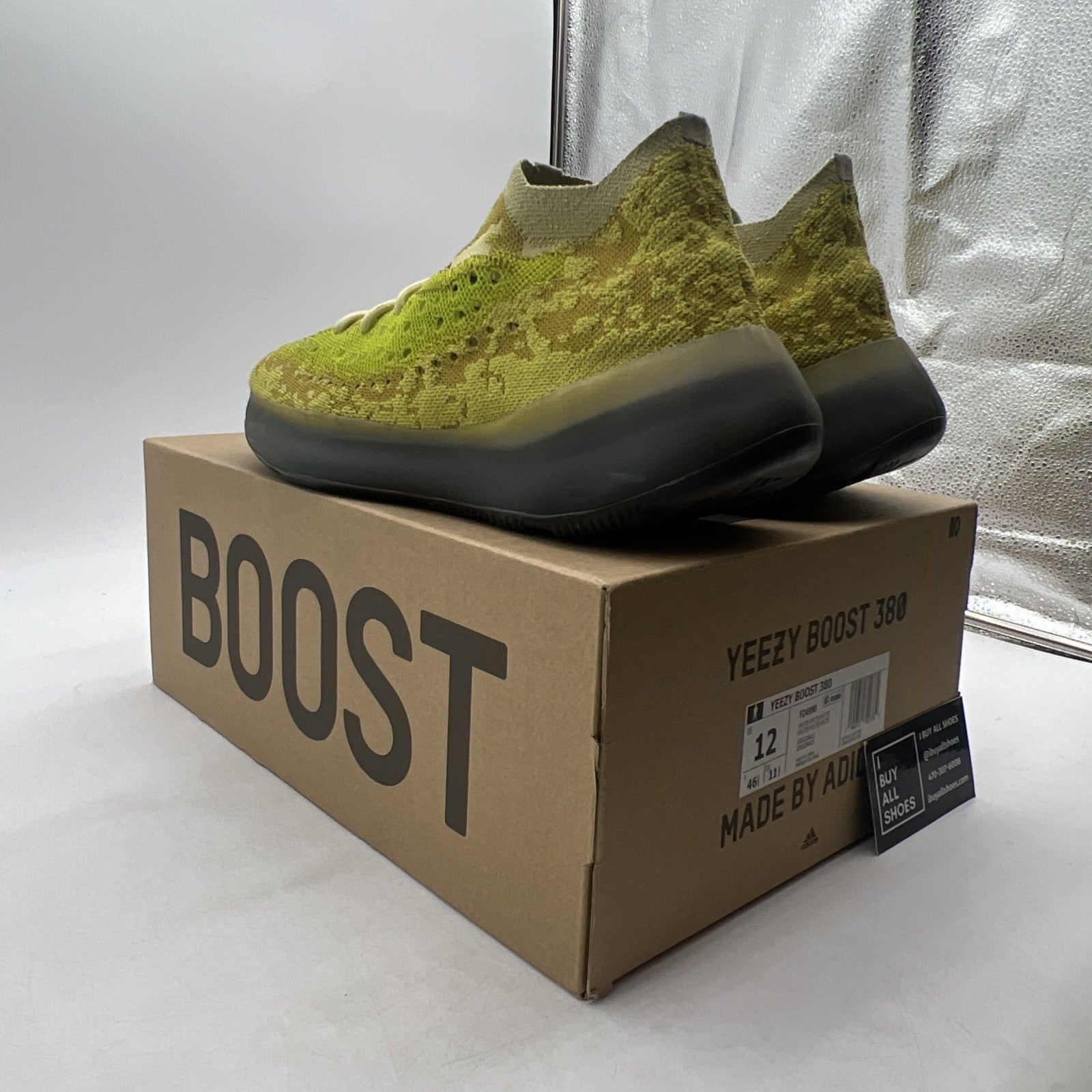 Size 12 - adidas Yeezy Boost 380 Hylte (FZ4990)