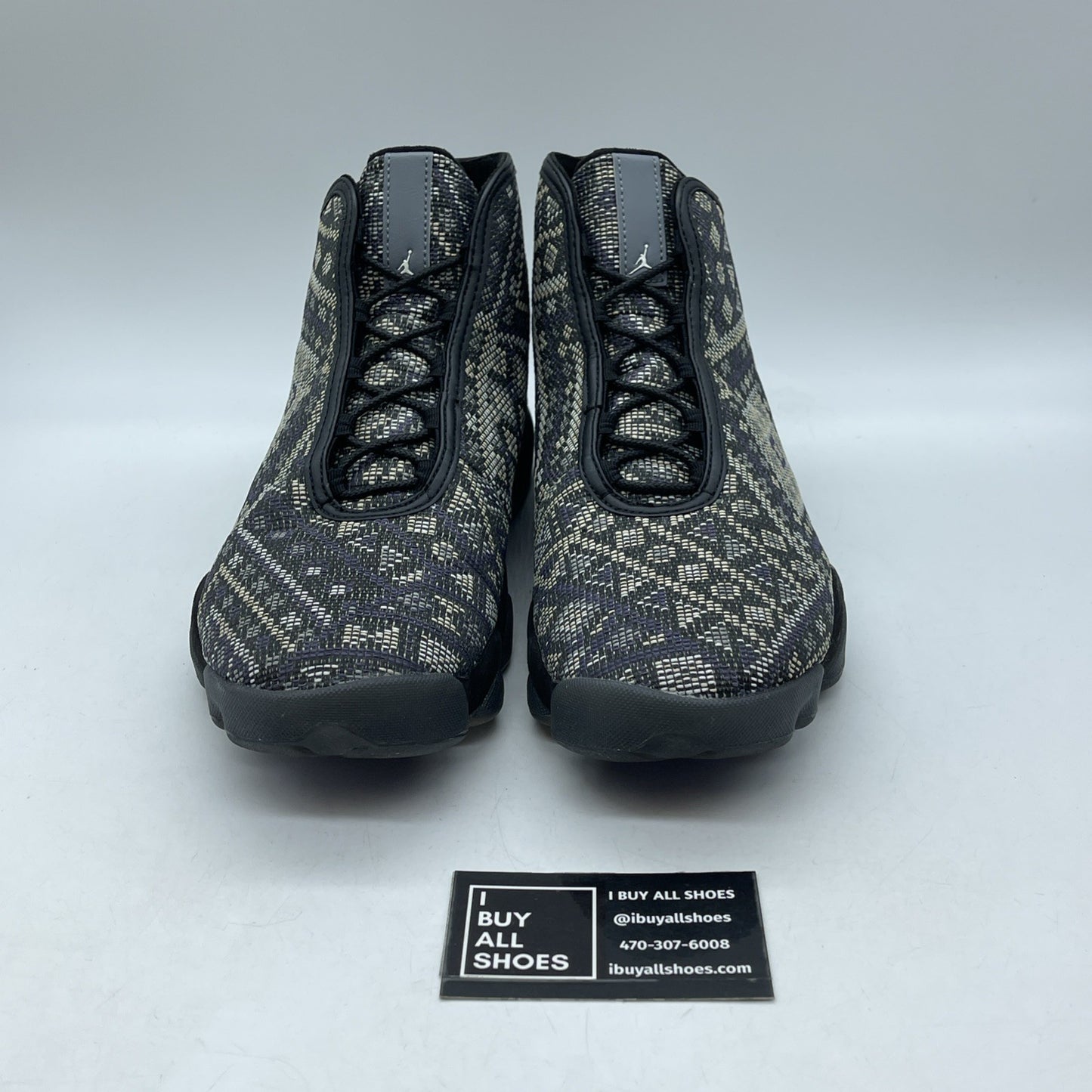 Size 11 - Jordan Horizon Premium BHM Black Purple Grey Suede (822333-022)