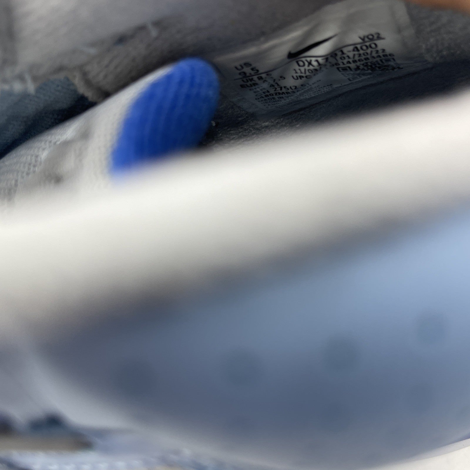 Size 9.5 - Nike Air Trainer SC High Kansas City Royals Blue Suede (DX1791-400)