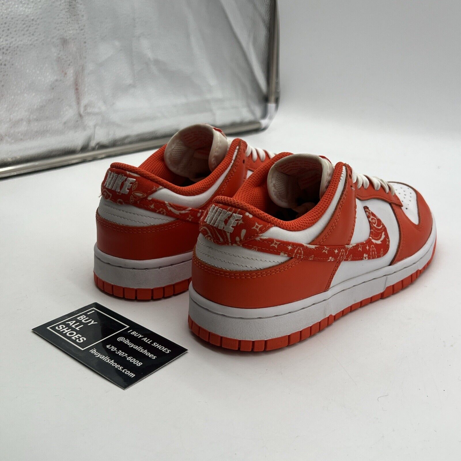 Size 9 - Nike Dunk Low Orange Paisley W (DH4401-103)