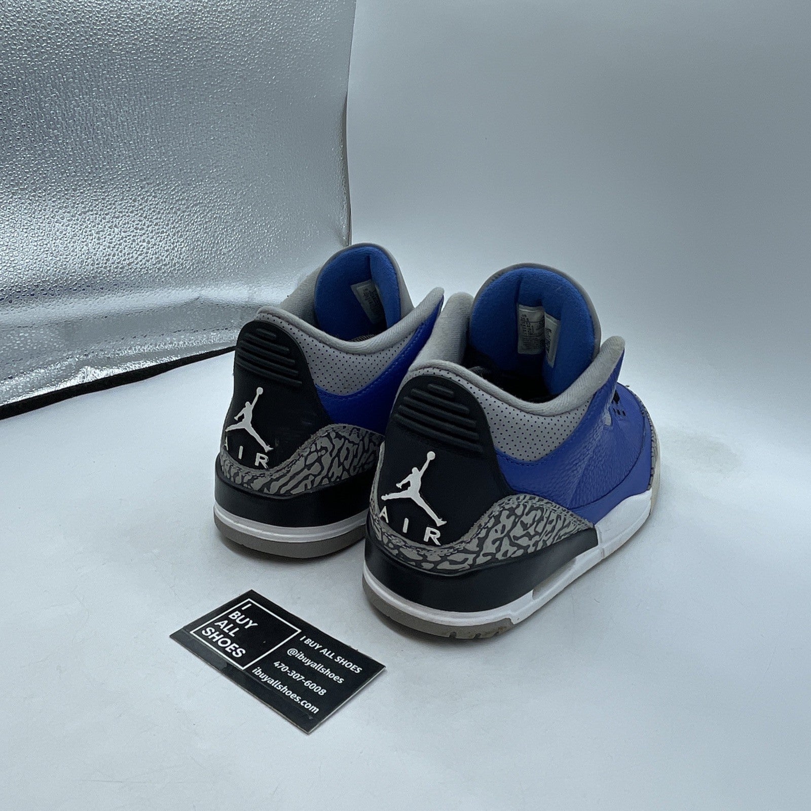 Size 10.5 - Air Jordan 3 Retro Varsity Royal 2020 (CT8532-400)