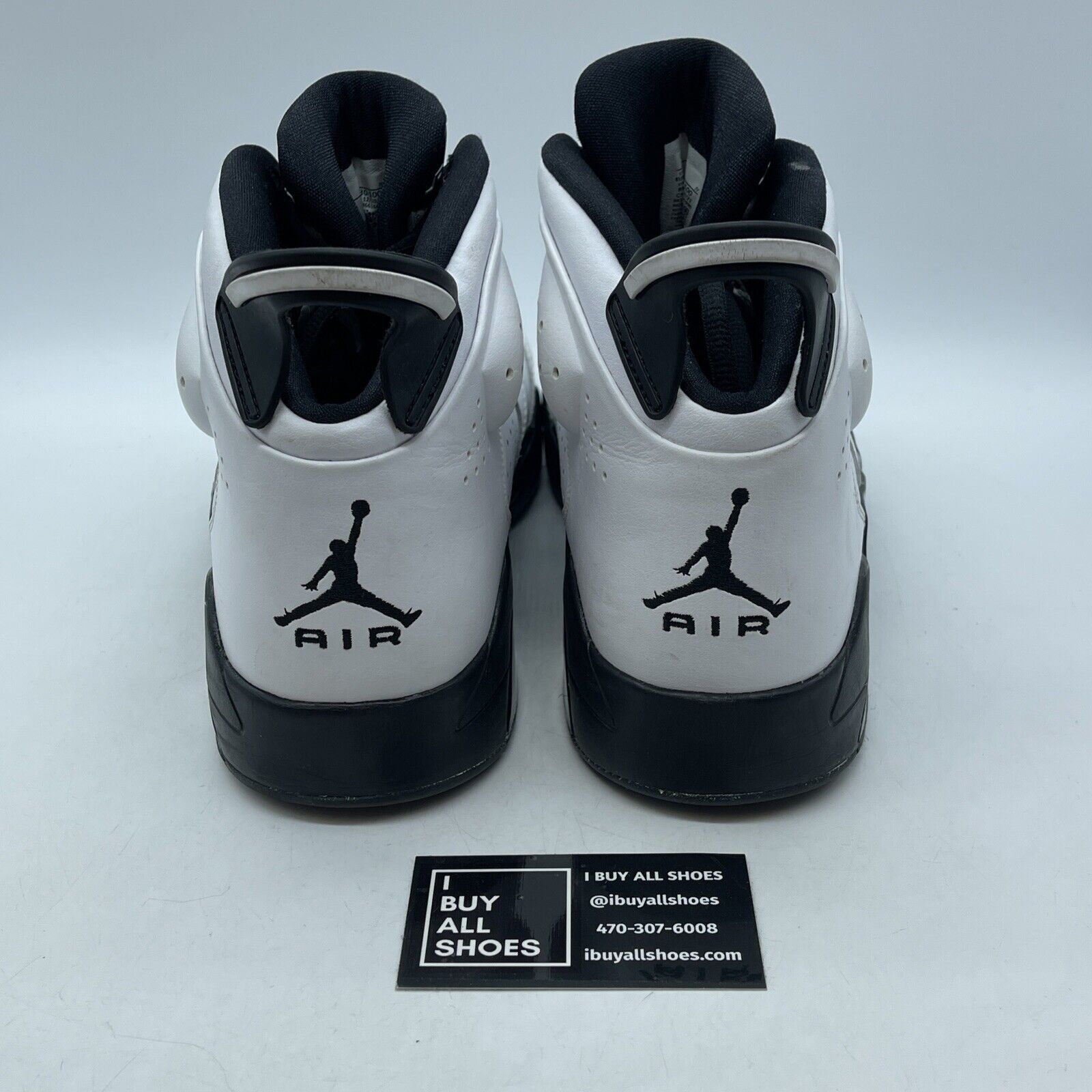 Size 12 - Nike Air Jordan 6-17-23 Motorsports White Black Sneakers (DC7330-100)