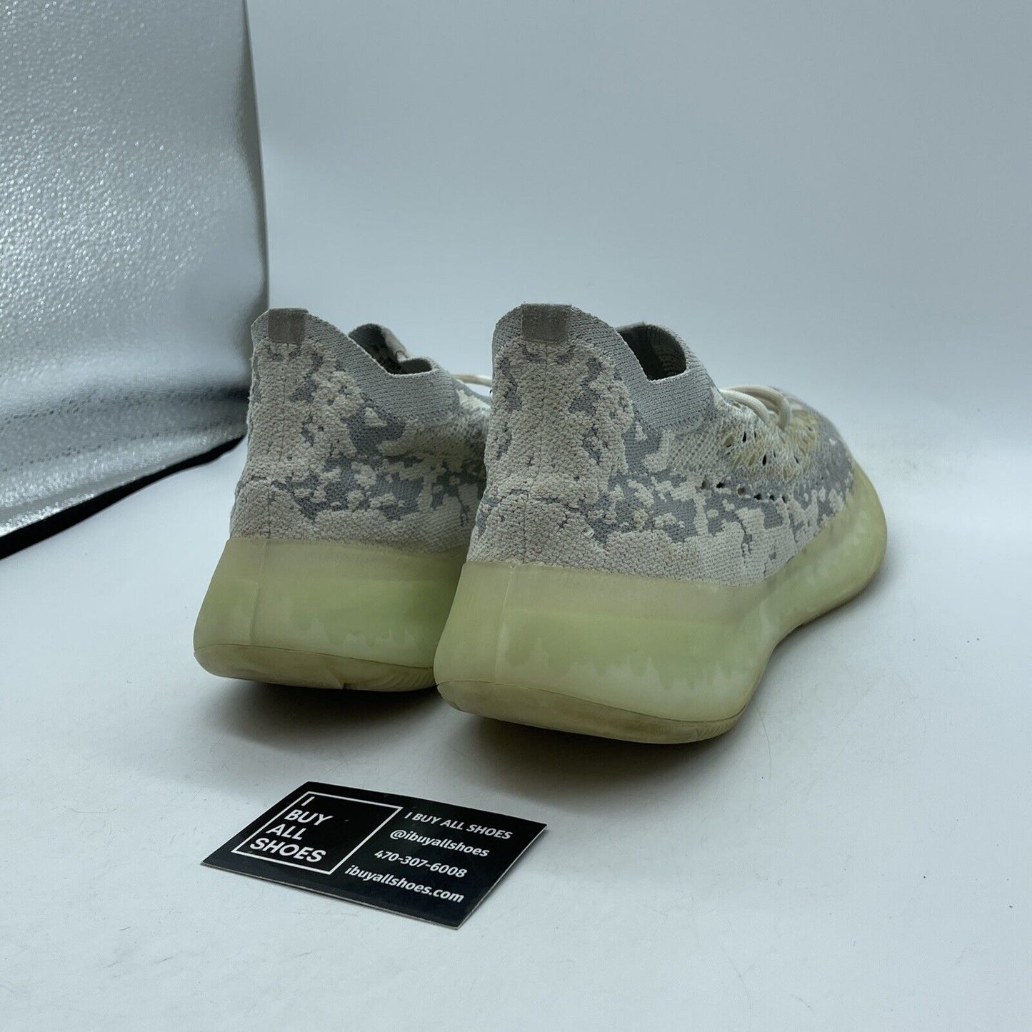 Size 8 - adidas Yeezy Boost 380 Alien Grey Tan Brown Suede (FV3260)