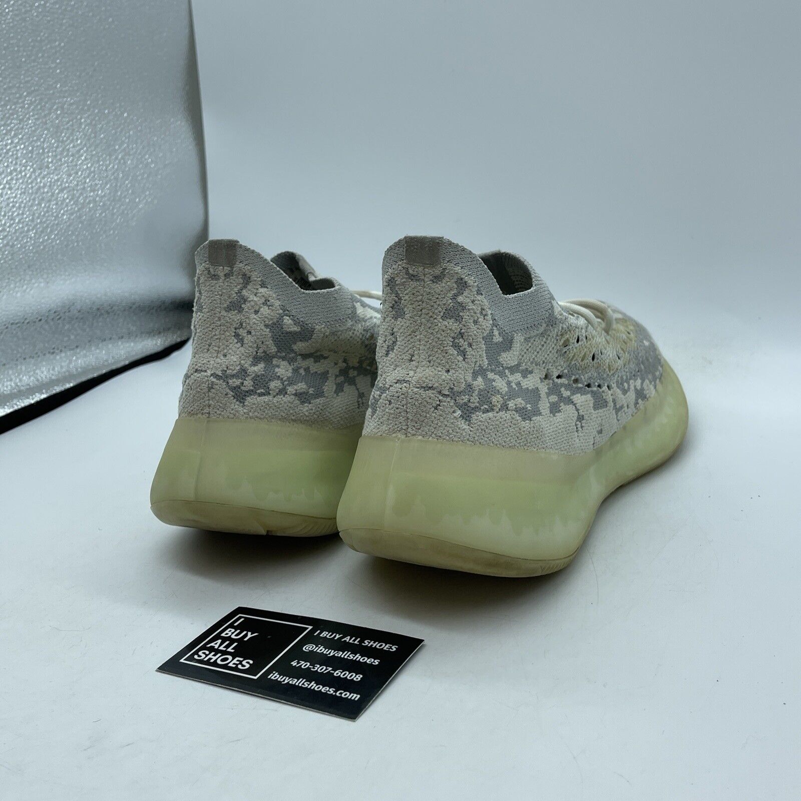 Size 8 - adidas Yeezy Boost 380 Alien Grey Tan Brown Suede (FV3260)