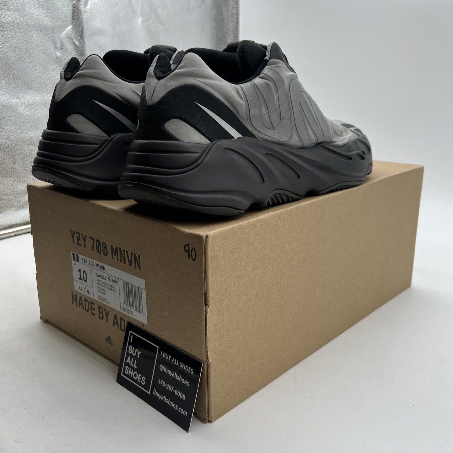 Size 10 - adidas Yeezy Boost 700 MNVN Metallic (GW9524)