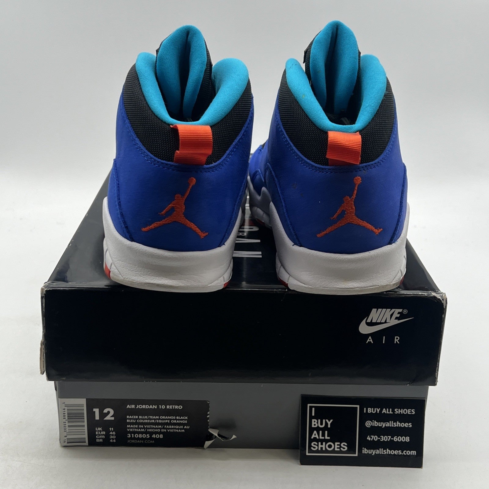 Size 12 - Air Jordan 10 Retro Tinker (310805-408)